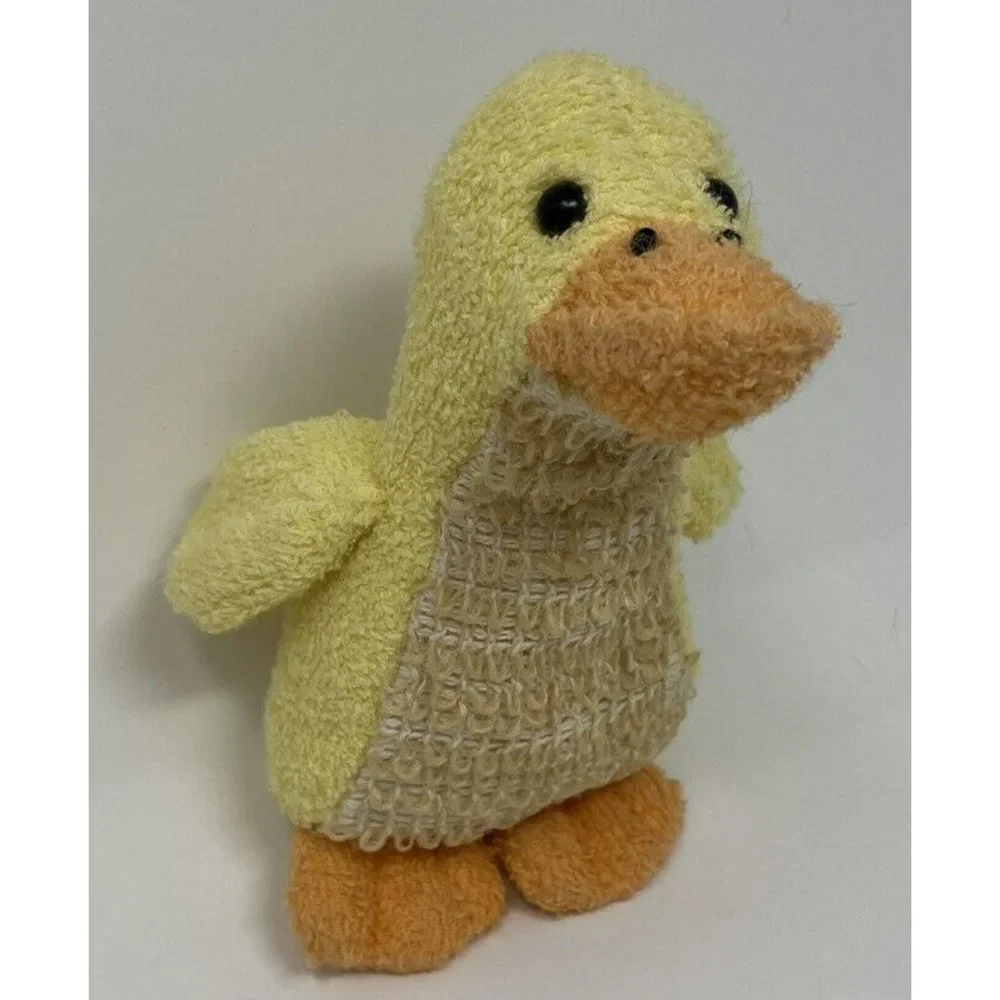 Rare Vintage 1998 Bath & Body Works Scrubby Buddies Beaker The Duck